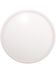 Plafoniera LED 40W, Rama Alba, IP44, Lumina Rece