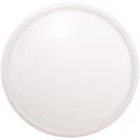 Plafoniera LED 40W, Rama Alba, IP44, Lumina Rece