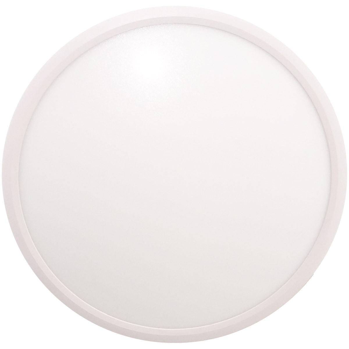 Plafoniera LED 40W, Rama Alba, IP44, Lumina Rece