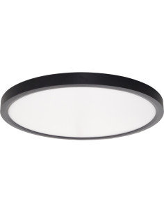 Plafoniera LED 40W, IP44, Rama Neagra