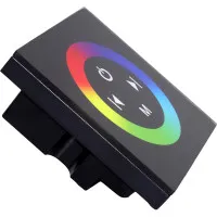 Intrerupator Touch RGB Banda LED, 12V, Negru, IP20, 144W 2