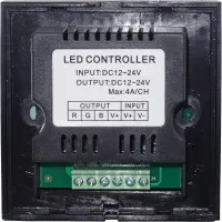 Intrerupator Touch RGB Banda LED, 12V, Negru, IP20, 144W 3