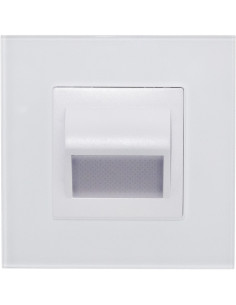 Spot Led 1W Incastrabil Alb Perete / Scara Alb Natural