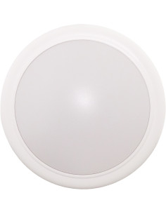 Aplica Led 15W Rotunda Ip65 Alb Rece