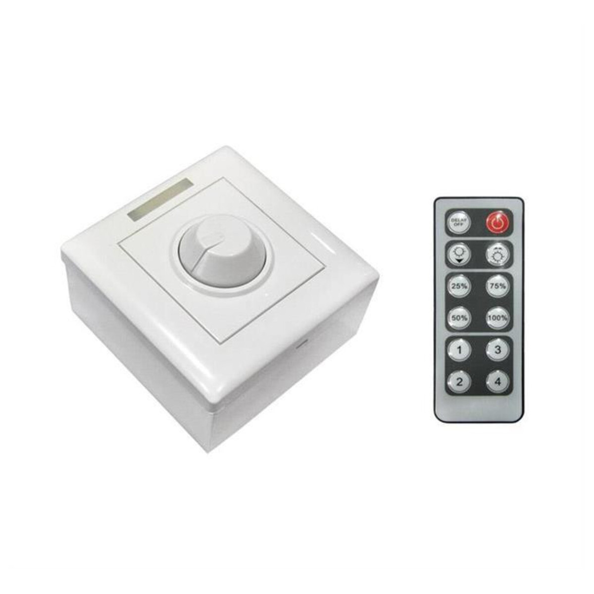 Dimmer PT/ST Banda LED Monocroma 12V Telecomada IR