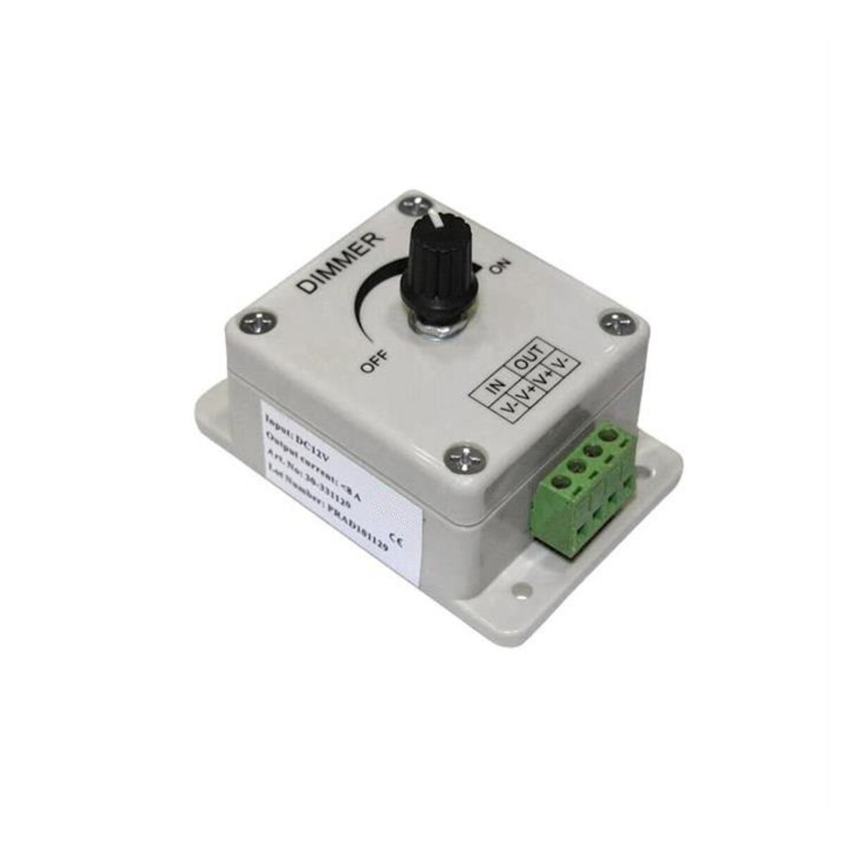 Dimmer PT Banda LED Monocroma 8A 12V/24V