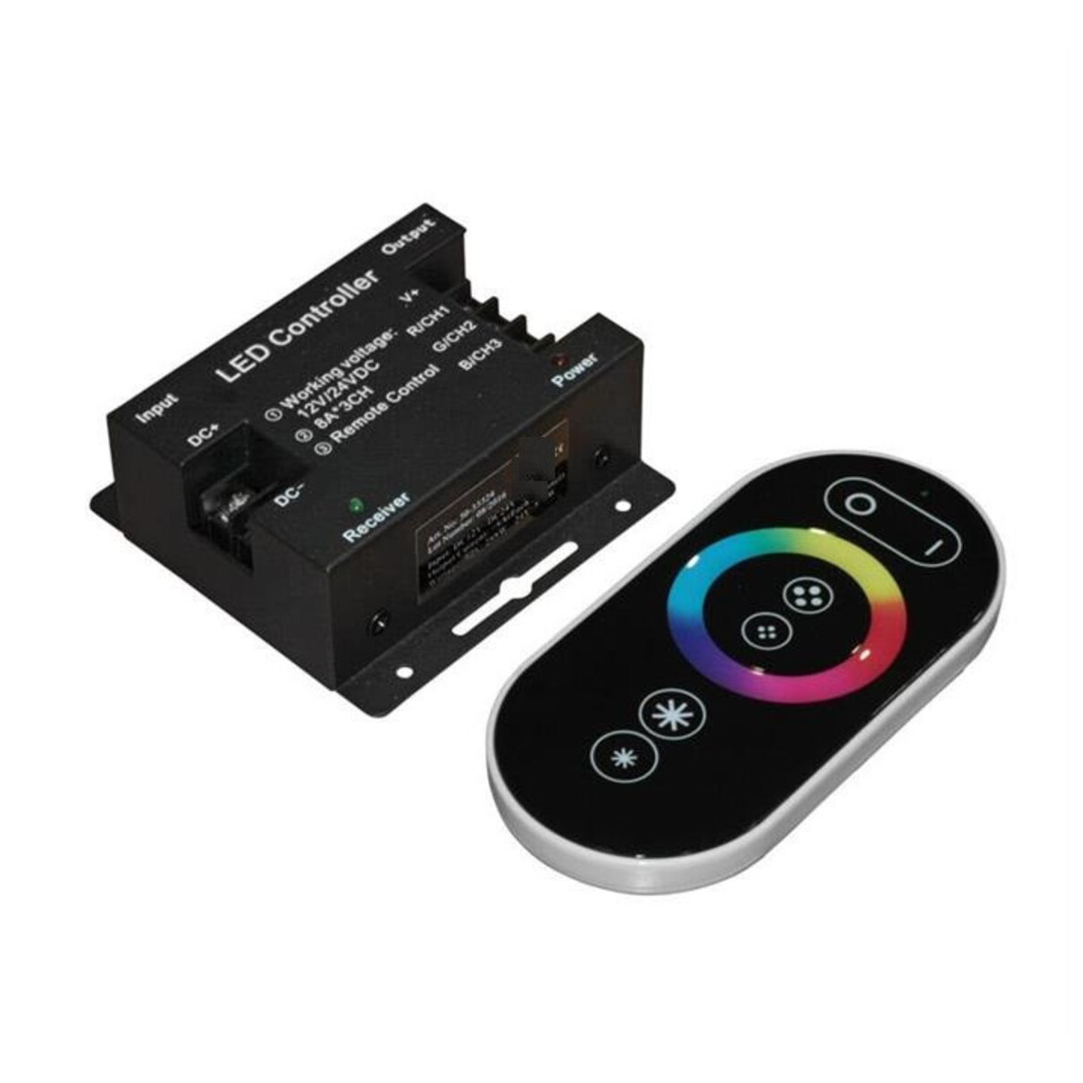 Controller cu telecomanda touch 12/24V