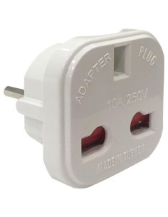 Adaptor shouko la EU / UK Alb 10A