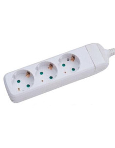 Bloc de 3 prize SCHUKO cu protectie si fara cablu