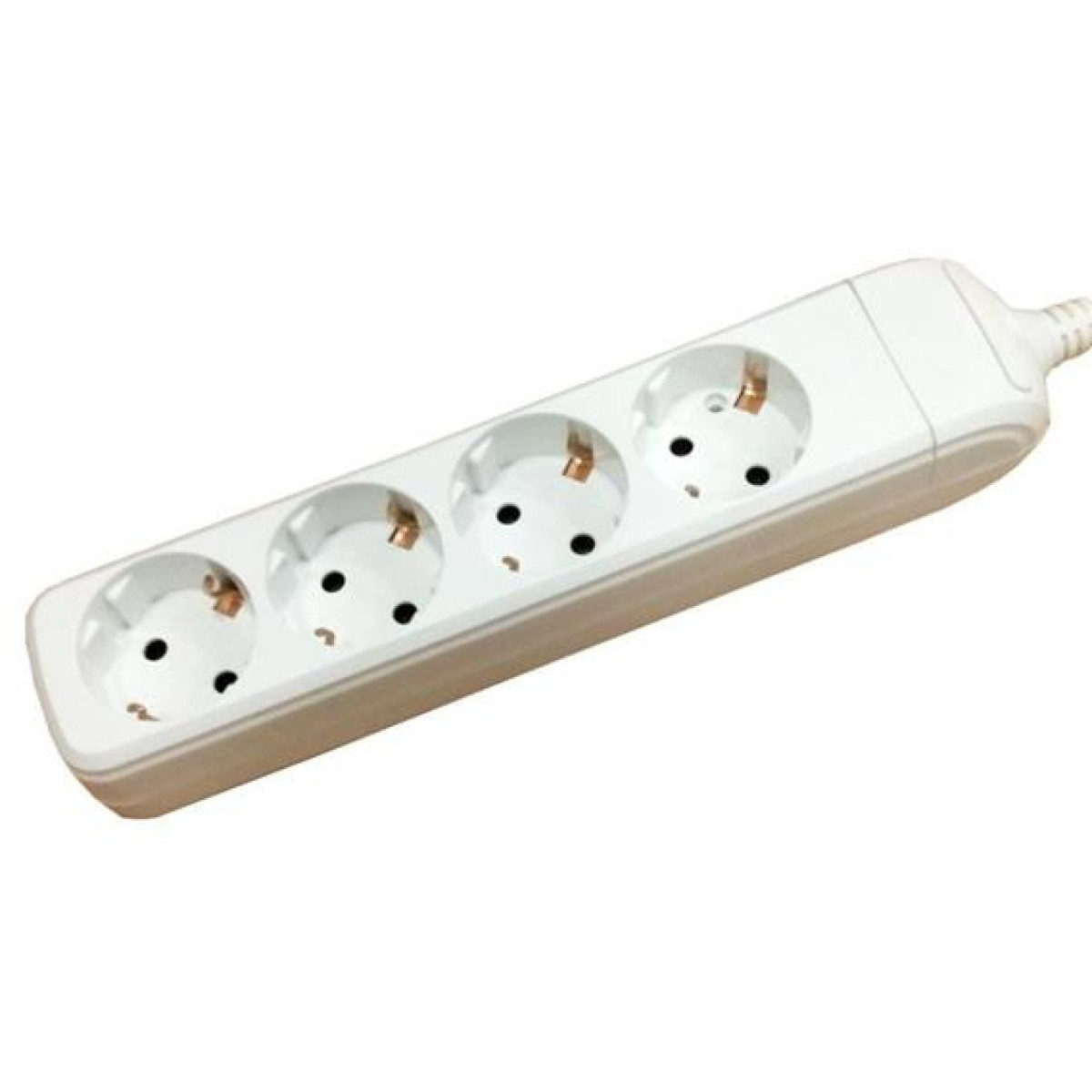 Bloc de 4 prize SCHUKO cu protectie si fara cablu