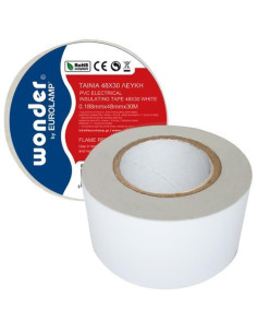 Banda izolatoare PVC LATA, Alba 48X20