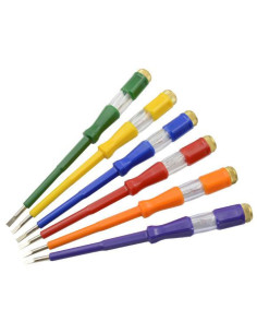 Surubelnita tester mica 140mm, diverse culori, set 20 bucati
