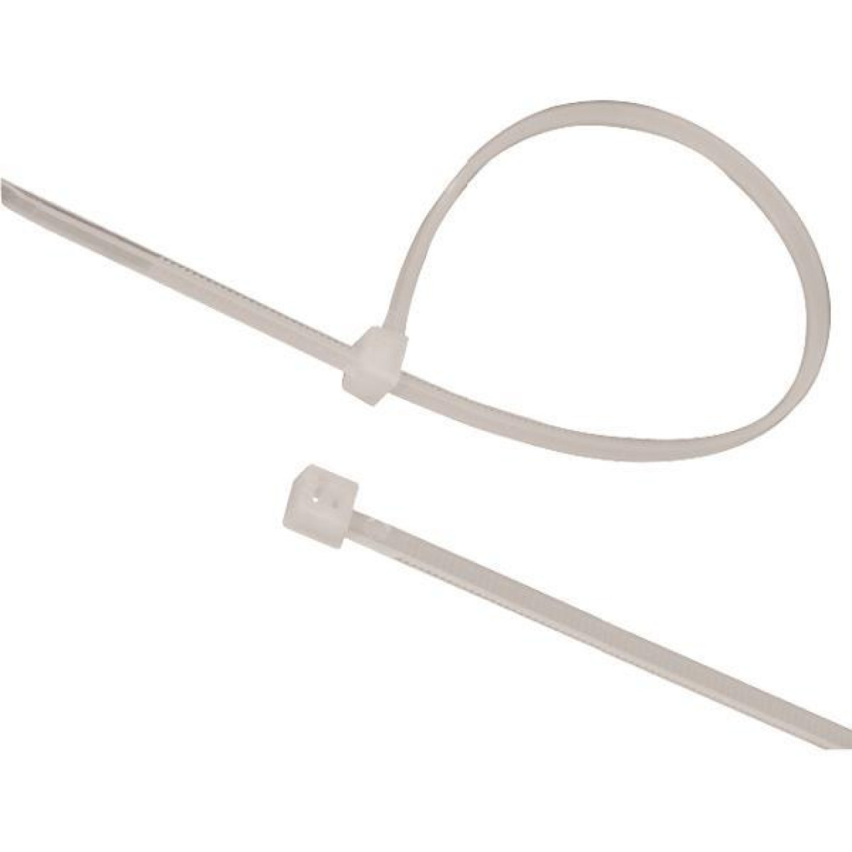 Coliere Din Nylon 66, Albe, 94V-2 UL, De 370x3, 6 mm (100buc Punga)