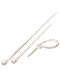 Coliere Din Nylon, 450x7, 6 mm, Albe, 100buc Punga