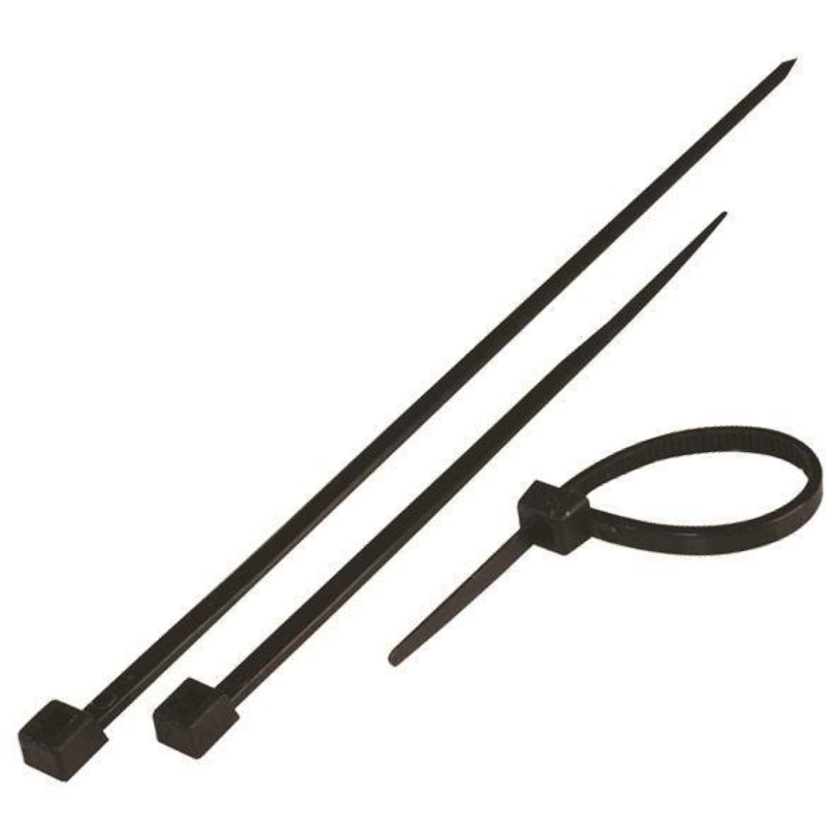 Coliere Negre Din Nylon 66, 450x7, 6 mm, 100 buc Punga