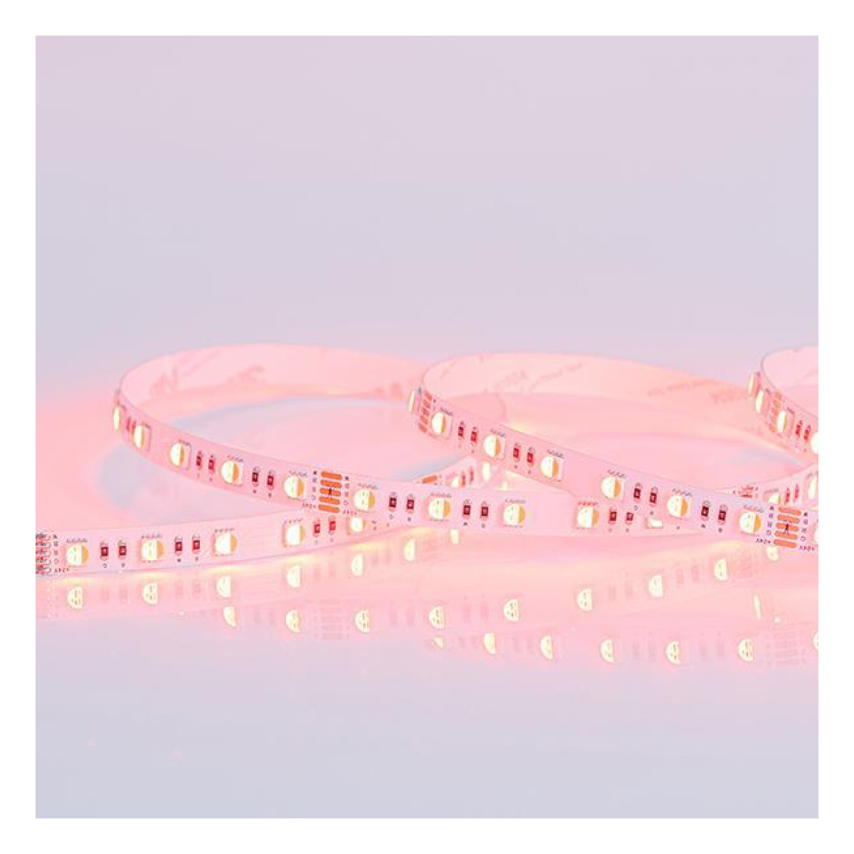 Banda LED SMD 5M 16W 24V RGBW 4000K IP20 PRO
