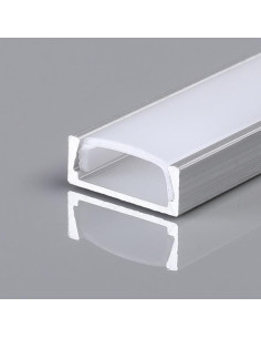 Profil Aplicat Aluminiu Cu Dispersor 2000x16x6Mm 90° Plus