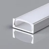 Profil Aplicat Aluminiu Cu Dispersor 2000x16x6Mm 90° Plus