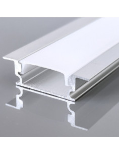 Profil Ingropat Aluminiu Dispersor 2000X23.6X6.5Mm 90° IP44