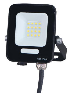 Proiector LED 10W Alb Natural 4000K, IP66 exterior, 120 lumeni/W