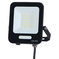 Proiector LED 30W Negru IP66, Alb natural 4000K, 120 lm/W