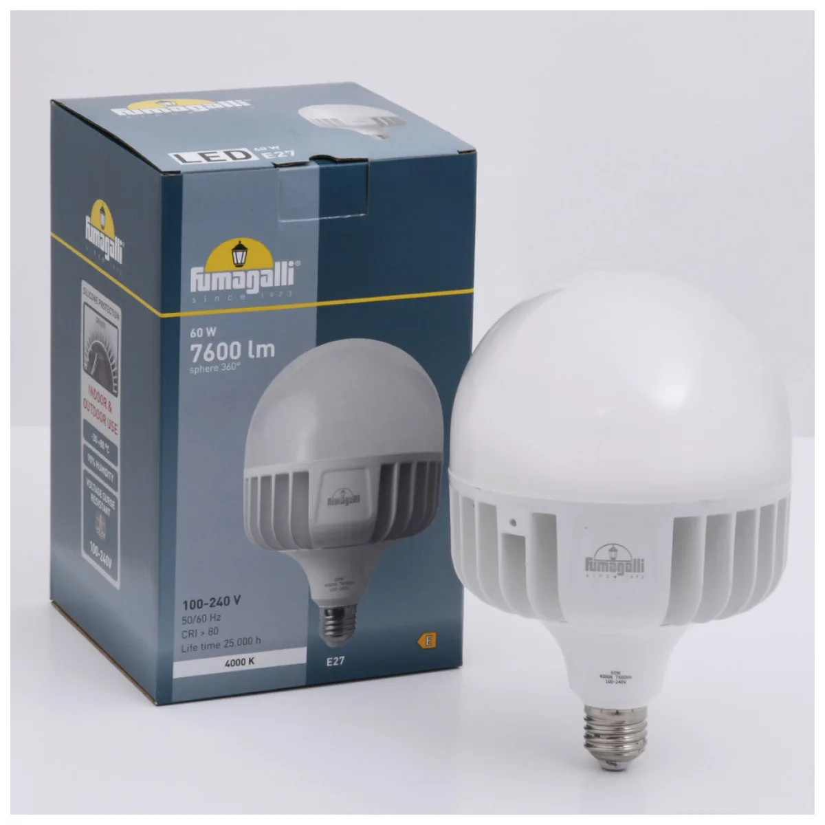 Bec High Power LED 60W E27 4000K