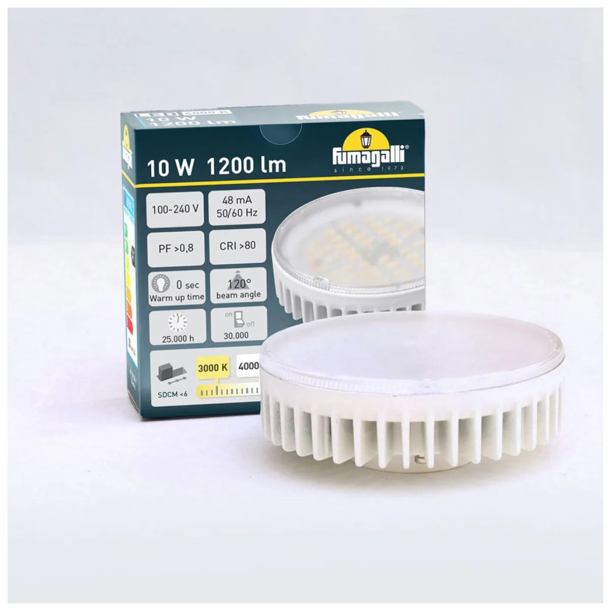 Bec Spot LED 10W GX53 CCT