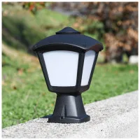 Lampa Gradina Roby 1XE27 IP55 Neagra