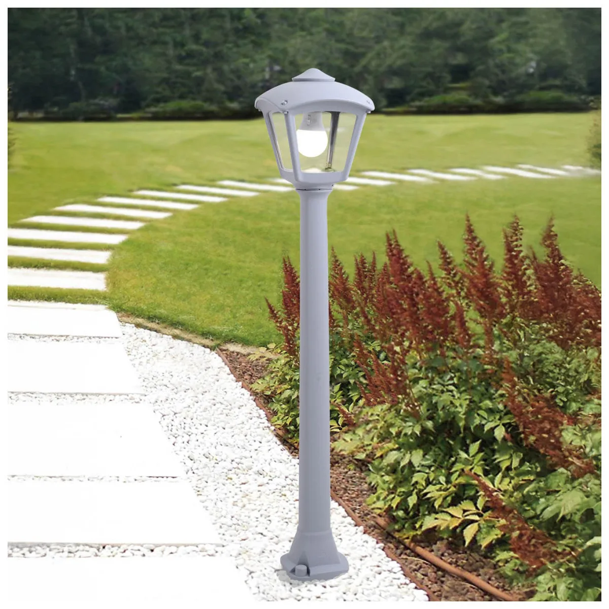 Stalp Roby LED 8.5W CCT 945mm IP55 Gri