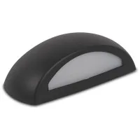 Aplica Francy 6W LED E27 2700k IP66 Neagra
