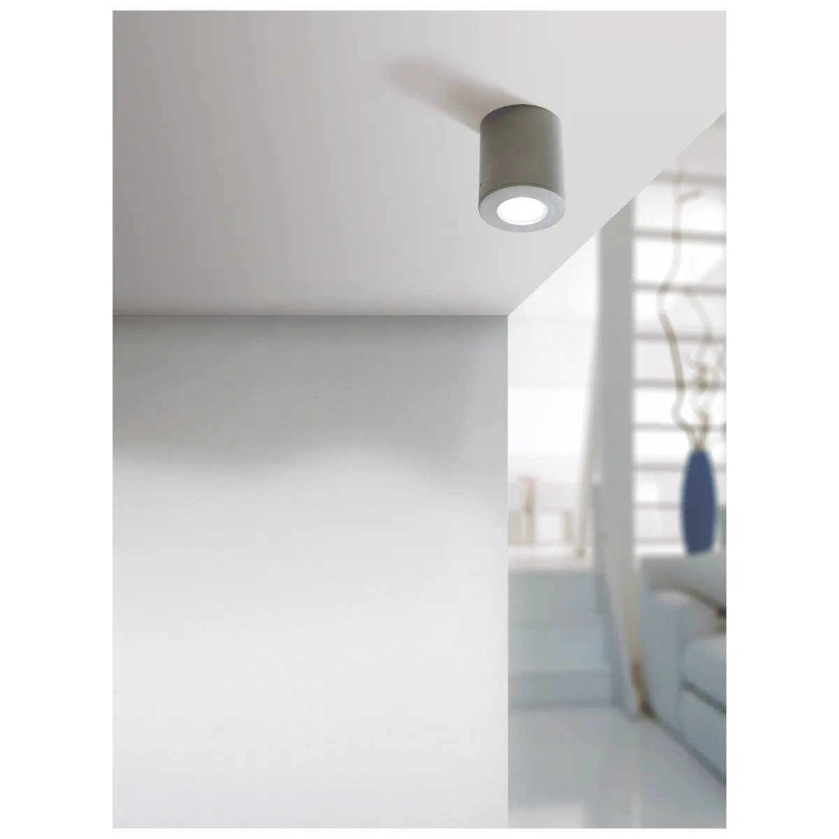 Aplica Franca 6W GU10 2700K-4000K IP55 LED Gri
