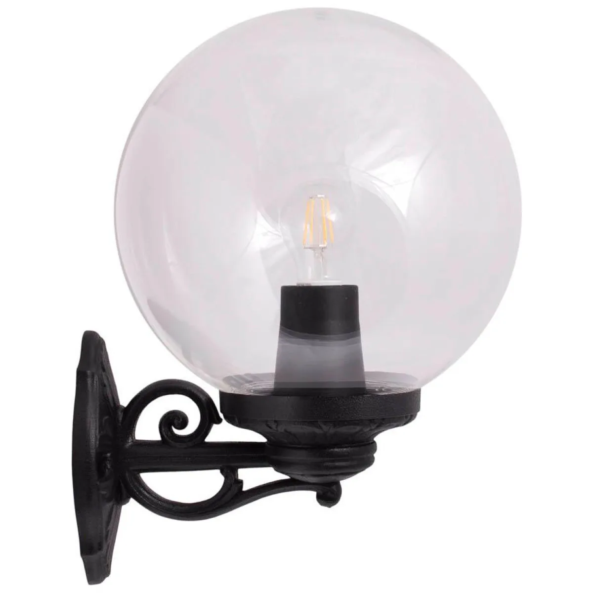 Aplica Bisso 1xE27 Negru Opal IP55