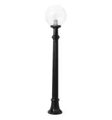 Stalp Aloe 6W LED 1.4M E27 Negru 2700K IP55