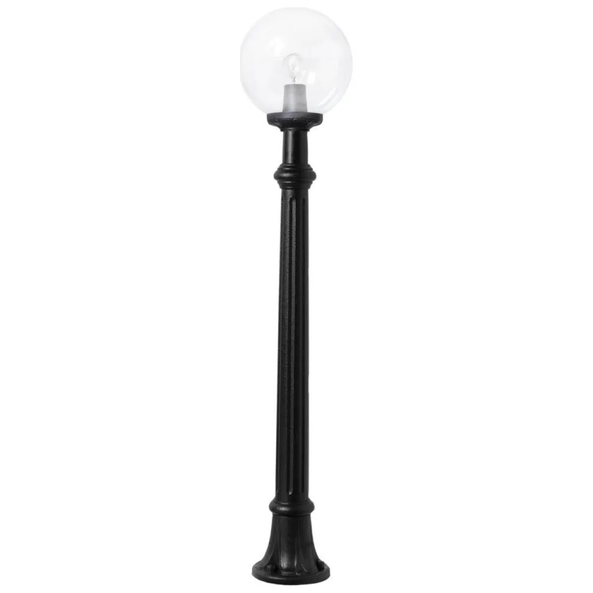 Stalp Aloe 6W LED 1.4M E27 Negru 2700K IP55