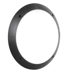 Plafoniera Lucia 1xE27 Neagra IP66 Backlit