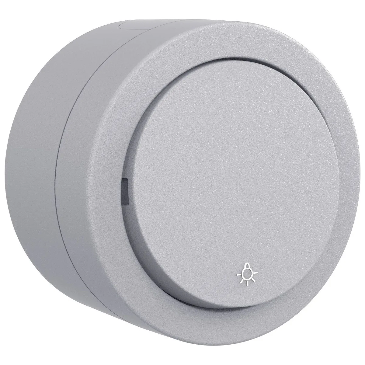 Intrerupator Rotund LED IP45 Gri Ovivo