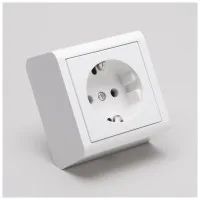 Priza Schuko PT Alb 2