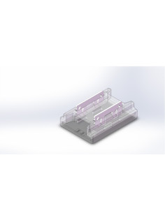 Conector Prelungire "I" Banda LED IP20 12V/24V Pcb 10mm Pin 6.7mm