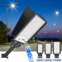 Corp Stradal 50W Panou Solar 6W Reglabil 6500K 5000mah 
