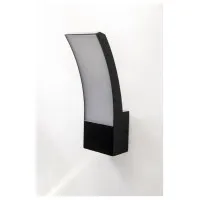 Aplica LED Exterior Neagra 12W 3000K IP65 230V