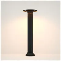 Stalp LED Exterior Negru 12W 3000K IP65 230V