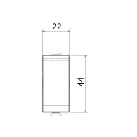 Intrerupator Cap Scara Alb 1modul Chorus - Gw10051 4