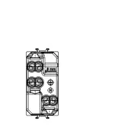 Priza Italia Alb 1modul Chorus - Gw10203 2