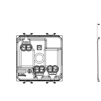 Priza Shucko Cu Capac Alb 2module Chorus - Gw10242 2