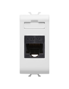 Priza Utp Rj45 Cat5e Alb 1modul Chorus - Gw10421