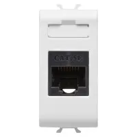 Priza Utp Rj45 Cat5e Alb 1modul Chorus - Gw10421