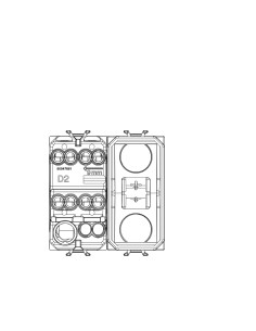 Comutator Inversor 1P 16A Neutru 2 Module Negru Satinat Gw12101