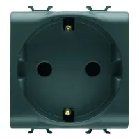 Priza Shucko Negru 2module Chorus - Gw12241