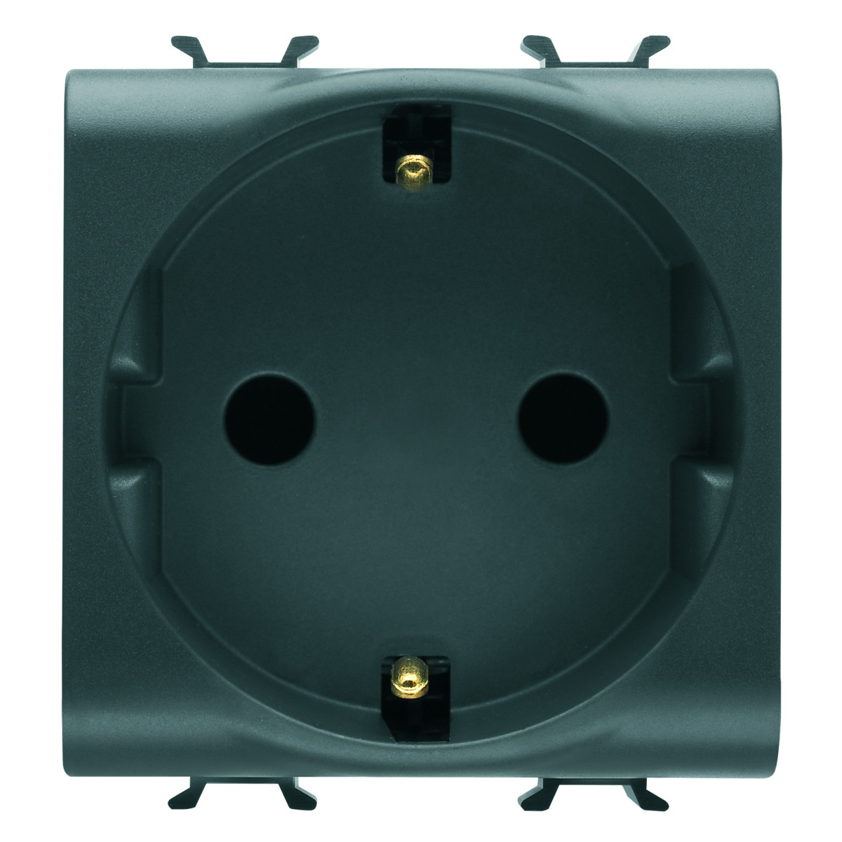 Priza Shucko Negru 2module Chorus - Gw12241