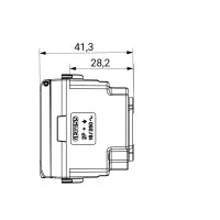 Priza Shucko Cu Capac Negru 2module Chorus - Gw12242 3